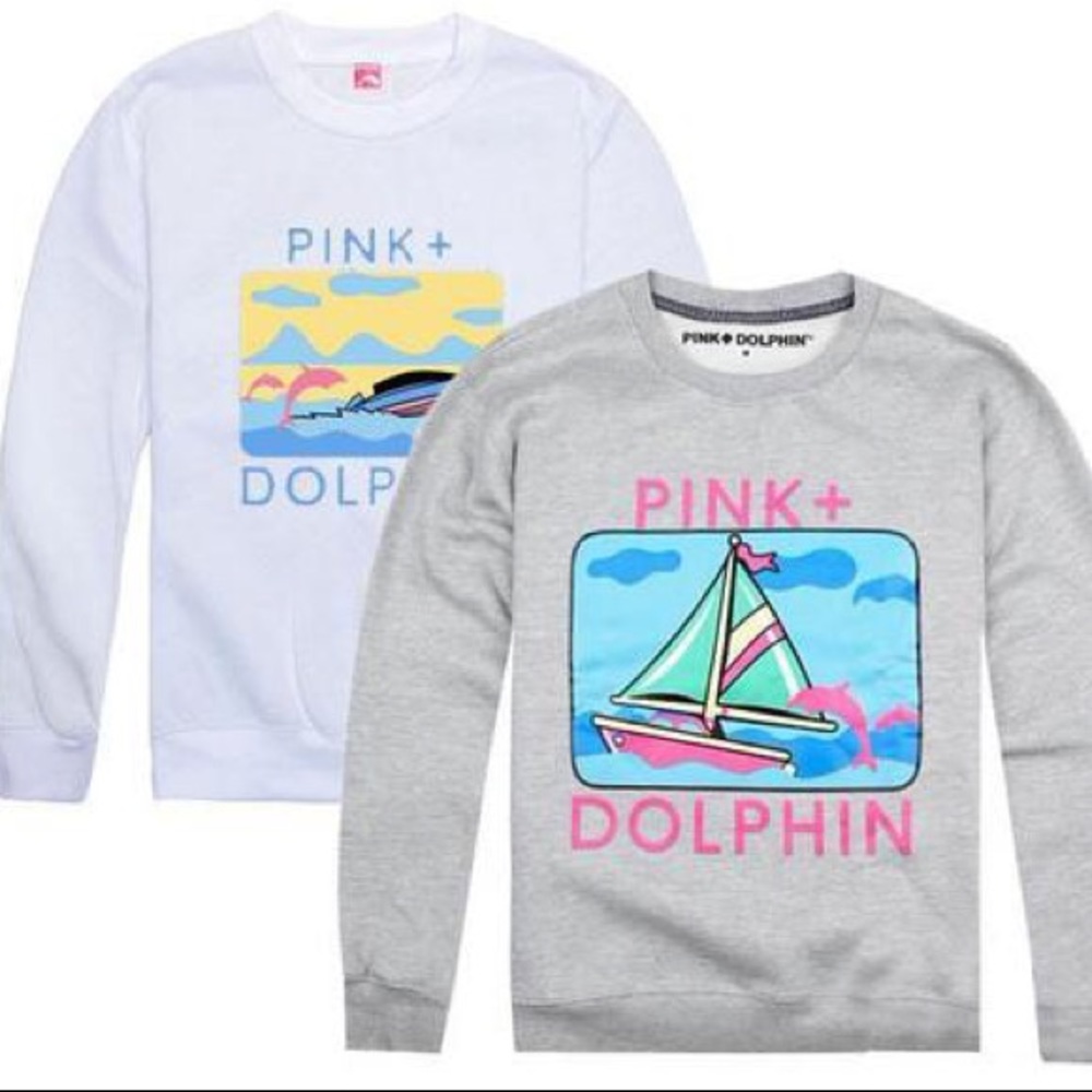 Pink Dolphin Crewneck